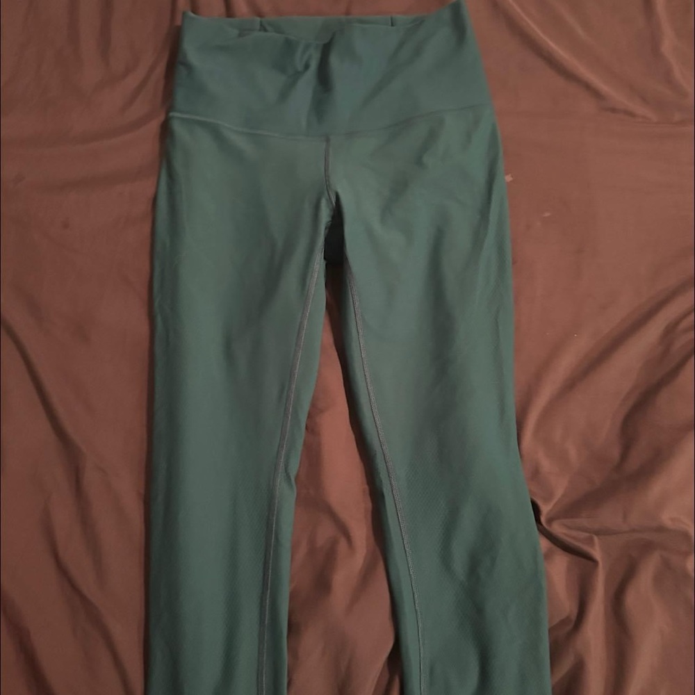 Lulu Lemon Seafoam/Marine Blue Leggings